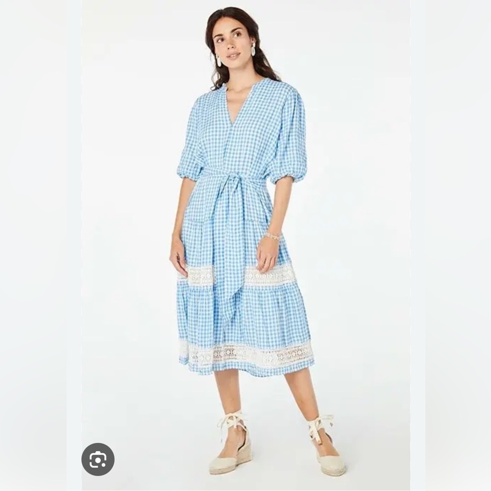 Roller Rabbit Gingham Valonia Dress